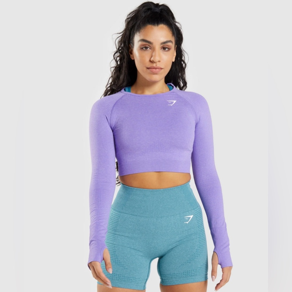 Gymshark Vital Seamless Crop Long Sleeve